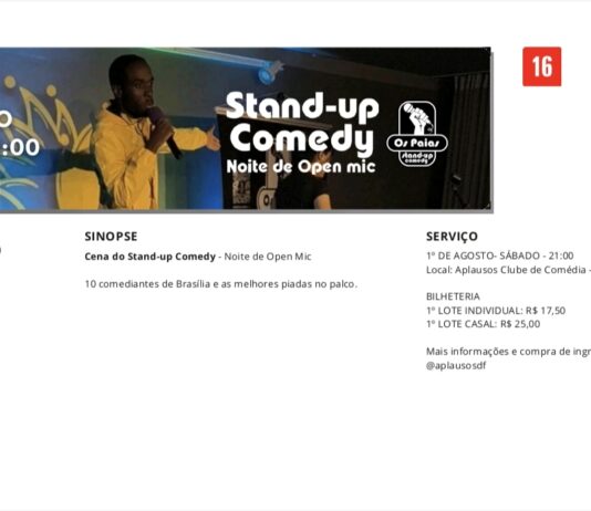 O pulso da comédia local: noite de “Open Mic” promete celebrar novos talentos no Aplausos Clube de Comédia