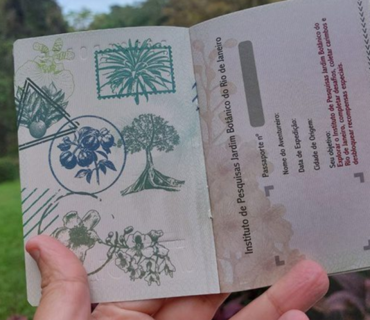 Passaporte do Jardim Botânico do Rio convida visitantes a uma nova jornada