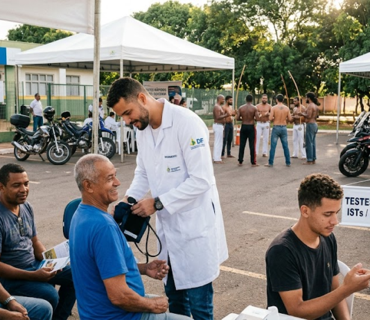 Cuidados que transformam: UBS 2 do Guará promove ação especial voltada à saúde do homem