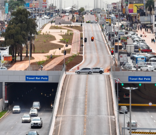 Túnel Rei Pelé terá interdição total no dia 12 para simulado de emergência