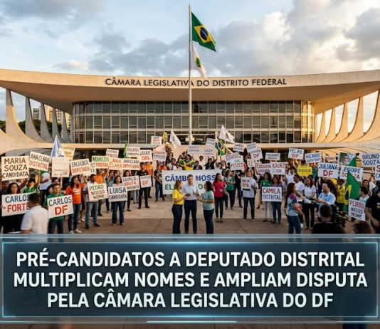 Pré-candidatos a deputado distrital multiplicam nomes e ampliam disputa pela Câmara Legislativa do DF