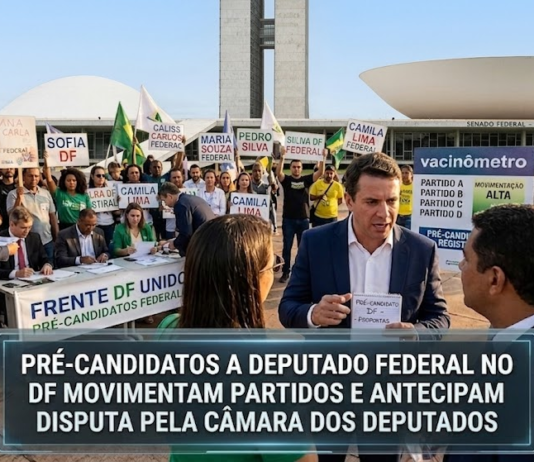Pré-candidatos a deputado federal no DF movimentam partidos e antecipam disputa pela Câmara dos Deputados