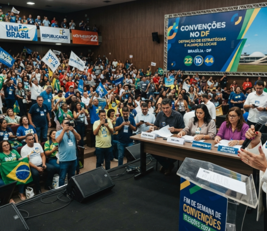 Fim de semana de convenções no DF define estratégias e selos para eleições locais
