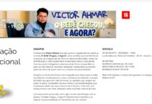 Os desafios e as risadas da paternidade: Victor Ahmar apresenta “O bebê chegou, e agora?” no Distrito Federal
