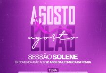 Novo Gama promove sessão solene pelos 20 anos da Lei Maria da Penha