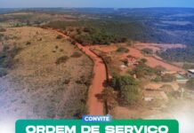 Novo Gama assina ordem de serviço para pavimentação da entrada do Alagado (Trecho 02)