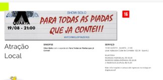 Humor e nostalgia no palco: Vítor Melo apresenta “Para todas as piadas que já contei!” no Aplausos Clube de Comédia