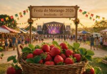 Festa do Morango de Brazlândia celebra tradição, economia local e diversão para toda a família