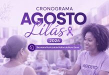 Secretaria Municipal da Mulher promove ação do Agosto Lilás em Novo Gama