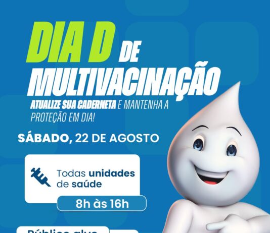 Dia D de Multivacinação mobiliza unidades de saúde em Novo Gama