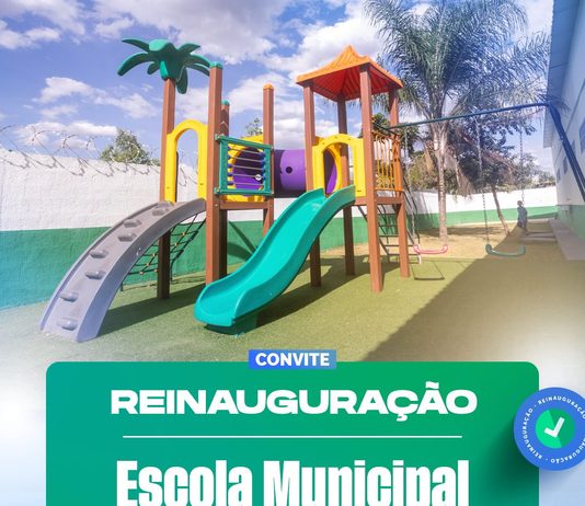 Escola Municipal Elízia da Conceição será reinaugurada no Vale do Pedregal