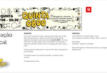 O riso como ato revolucionário: Projeto “Quinta 0800” oferece humor gratuito no Guará