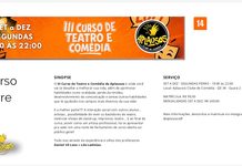 A arte da expressão: Aplausos abre inscrições para a terceira edição de seu Curso de Teatro e Comédia