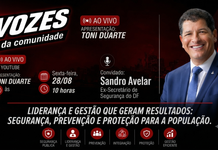 Ex-secretário de Segurança do DF, Sandro Avelar, é entrevistado nesta sexta (28) no “Vozes da Comunidade”