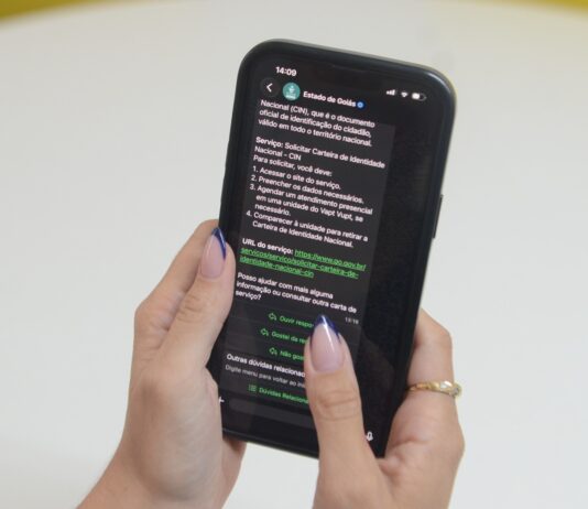 Goianos passam a renovar CNH e pedir segunda via da identidade pelo WhatsApp