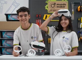 Escola estadual amplia preparação para o Enem com realidade virtual, impressoras 3D e kits pedagógicos