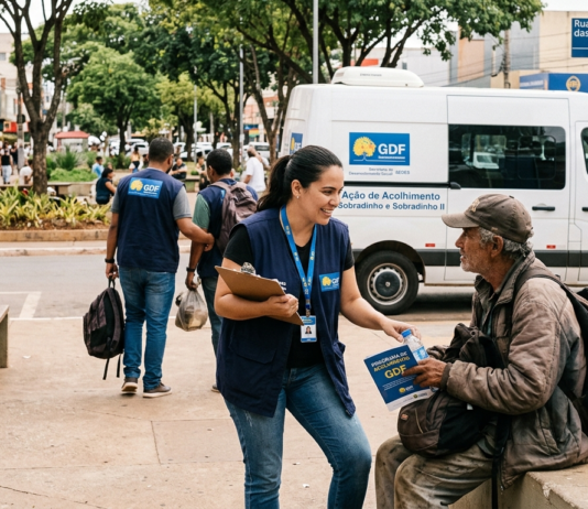 Acolhimento e dignidade: Governo do DF promove ação integrada para pessoas em situação de rua em Sobradinho e Sobradinho II