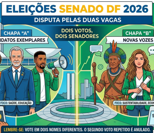 Disputa pelo Senado no DF reúne nomes de peso em 2026