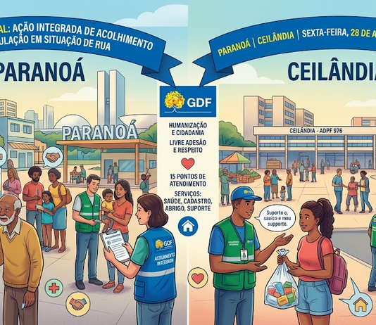 Solidariedade e Cidadania: Distrito Federal Promove Ação Integrada de Acolhimento a Pessoas em Situação de Rua no Paranoá e em Ceilândia