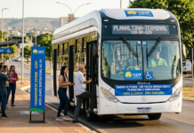 O futuro chegou ao transporte público: Planaltina e Sobradinho recebem testes com ônibus elétricos