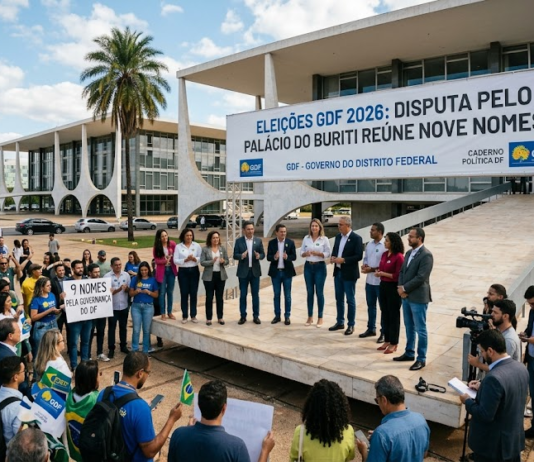 Disputa pelo Palácio do Buriti reúne nove nomes