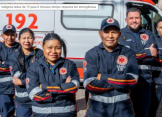SAMU Indígena reduz de 15 para 6 minutos tempo-resposta em emergências