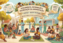 Leite materno e afeto: evento gratuito mobiliza famílias e fortalece a amamentação no Distrito Federal