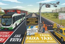 Mobilidade integrada em aposta ajustada: adiada a circulação de táxis no corredor exclusivo do BRT Sul