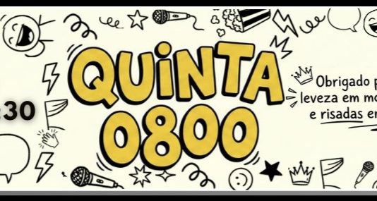 Rir de graça é revolução: Quinta 0800 traz muito humor e entrada franca para o Guará 2!