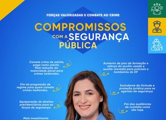 A candidata Cris Brito (PL) apresenta propostas voltadas à segurança pública