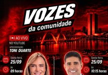 Vozes da Comunidade promove manhã de entrevistas com Celina Leão e Roosevelt Vilela