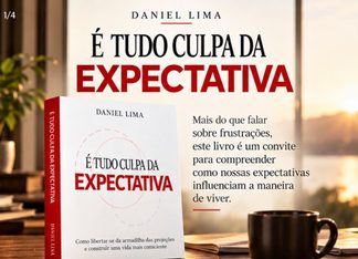 Entre desejos e frustrações: Daniel Lima lança livro em Brasília sobre o impacto das expectativas